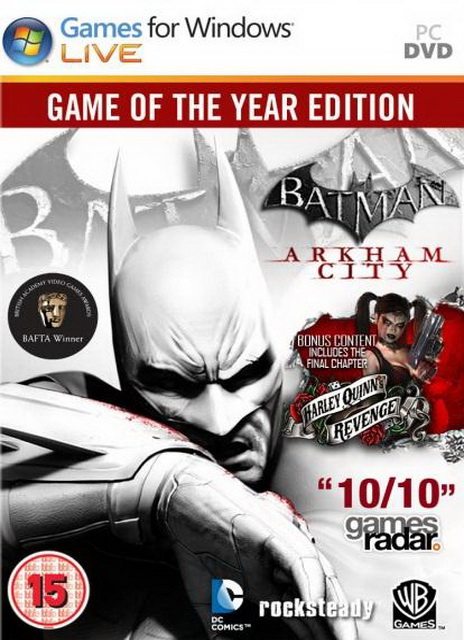 Batman Arkham City Game Of The Year FR PC
