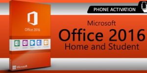 Microsoft Office 2016 Home and Student - Phone Activation