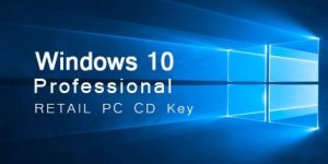 Windows 10 Professional RETAIL PC CD Key