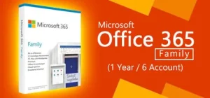 Microsoft 365 Family (1 Year / 6 Account)